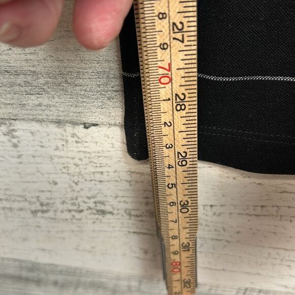 Betabrand Women’s Dress Pants Yoga Pants Classic Bootcut Black Windowpane Medium - Picture 8 of 11